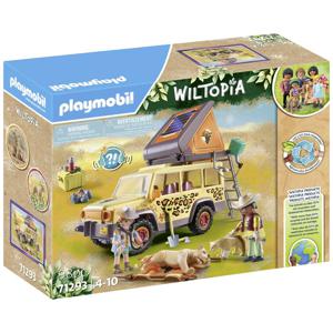 Playmobil Wiltopia 71293 Met de terreinwagen bij de leeuwen