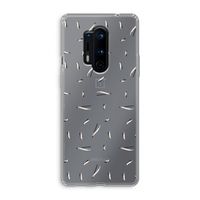 Hipster stripes: OnePlus 8 Pro Transparant Hoesje