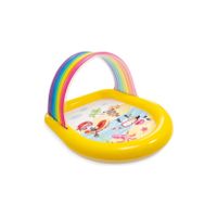 Intex Regenboog zwembad met watersproeiers