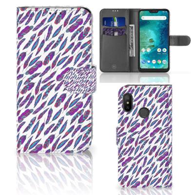 Xiaomi Mi A2 Lite | Telefoon Hoesje | Feathers Color Xiaomi Mi A2 Lite | Telefoon Hoesje | Feathers Color