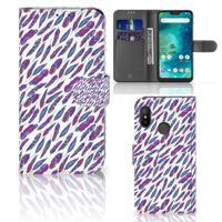 Xiaomi Mi A2 Lite | Telefoon Hoesje | Feathers Color