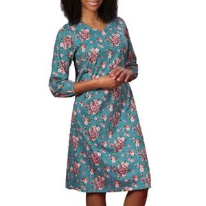 Trofe Vintage Rose Longsleeve Nightdress