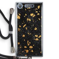 Terrazzo N°7: Sony Xperia XZ1 Transparant Hoesje met koord