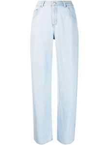 Claudie Pierlot jean ample à taille mi-haute - Bleu