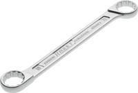 HAZET Dubbele ringsleutel 610N-18X19 · Buitentwaalfkant tractieprofiel · SW 18 x 19 mm