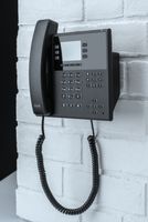 Auerswald COMfortel D-110 Vaste VoIP-telefoon Handsfree, Headsetaansluiting, Optisch belsignaal, PoE Grafisch display Zwart - thumbnail