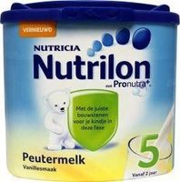 Nutrilon 5 Peuter groeimelk vanille (400 gr) - thumbnail