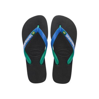 Havaianas Brasil Mix teenslippers blauw/multi Havaianas Brasil Mix teenslippers blauw/multi