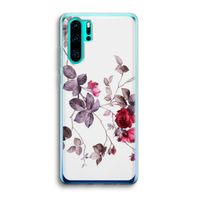 Mooie bloemen: Huawei P30 Pro Transparant Hoesje