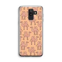 Kameel: Samsung Galaxy J8 (2018) Transparant Hoesje