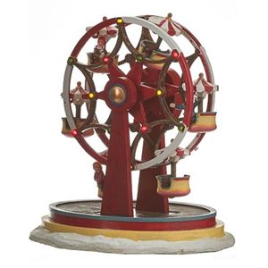 Fair Ground Ferris Wheel Red - Luville