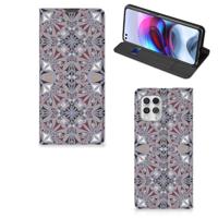 Motorola Moto G100 | Standcase | Flower Tiles