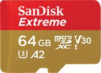 Sandisk microSDXC geheugenkaart - 64GB - Extreme - thumbnail