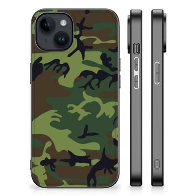 iPhone 15 Plus Back Case Army Dark