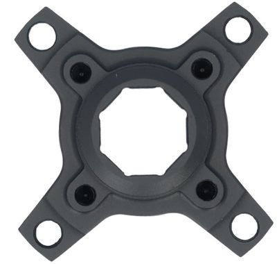Miranda Crank spider 58 mm/104 mm Brose 4 arm alu zwart