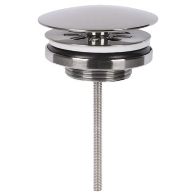 Differnz afvoerplug always open | mat chroom | 64mm