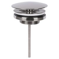 Differnz afvoerplug always open | mat chroom | 64mm