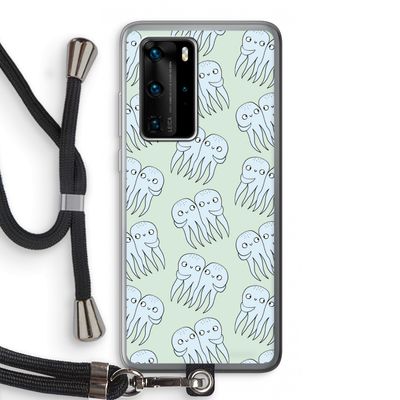 Octopussen: Huawei P40 Pro Transparant Hoesje met koord