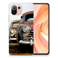 Xiaomi Mi 11 Lite | 11 Lite 5G NE | Siliconen hoesje | met foto Vintage Auto