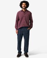 HEMA Herenbroek Bas regular fit donkerblauw (donkerblauw)