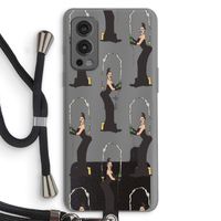 Pop Some Kim: OnePlus Nord 2 5G Transparant Hoesje met koord