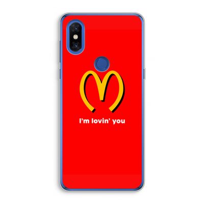 I'm lovin' you: Xiaomi Mi Mix 3 Transparant Hoesje
