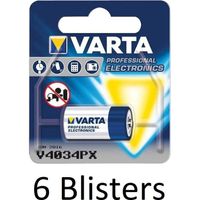 6 stuks (6 blisters a 1 st) Varta V4034PX batterij - thumbnail