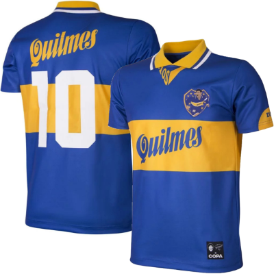Boca Juniors Maradona Retro Voetbalshirt 1995 + 10
