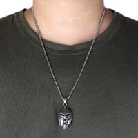 Di Lusso ketting met boeddha (zilver) - thumbnail