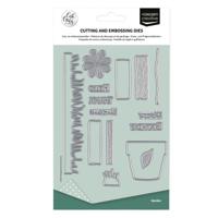 Vaessen Creative • snij- en embossingmallen garden 15st.