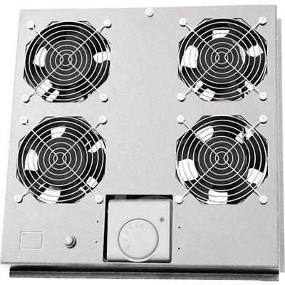 LogiLink FAS122G 19 inch 4 x Ventilator voor patchkast Grijs