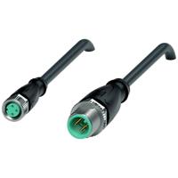 Pepperl+Fuchs 270390 Sensor/actuator connector, geassembleerd Aantal polen (sensoren): 3, 3 0.3 m 1 stuk(s)
