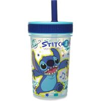 Rietjesbeker - THERMOBABY - LILO & STITCH - 420 ml - Lekvrij - BPA-vrij