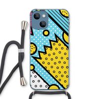 Pop Art #1: iPhone 13 Transparant Hoesje met koord
