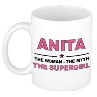 Anita The woman, The myth the supergirl cadeau koffie mok / thee beker 300 ml   -