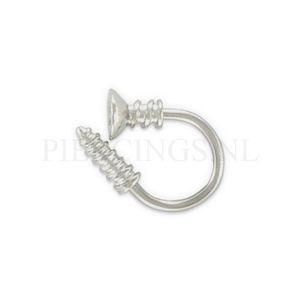 Circulair barbell 1.6 mm schroef 10 mm