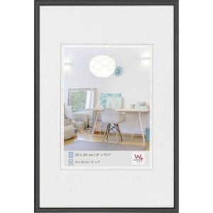 walther+ design KV030B Wissellijst Papierformaat: 20 x 30 cm Zwart