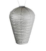 Balloon XL dia. 20 cm Sashiko licht taupe lampion - Lumiz
