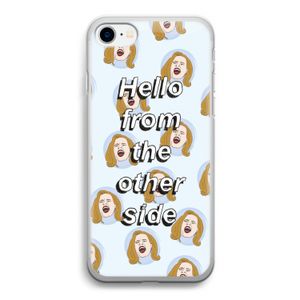 Hello: iPhone SE 2020 Transparant Hoesje