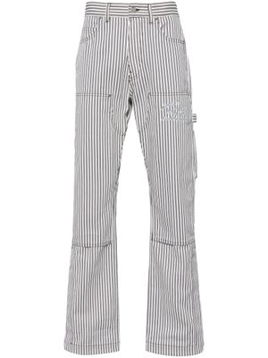 AMIRI pantalon en coton à rayures - Noir