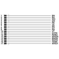 Phoenix Contact 1555295 Sensor/actuator connector, geassembleerd Aantal polen (sensoren): 17 10.00 m 1 stuk(s) - thumbnail