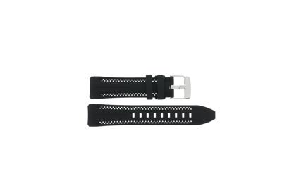 Horlogeband Festina F20370-6 Silicoon Zwart 22mm