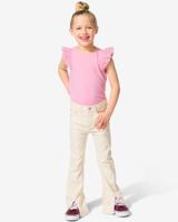 HEMA Kinderbroek Flared Fit Ecru (ecru)