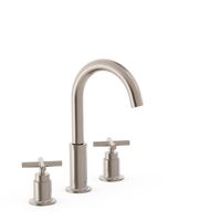 Wastafelkraan Tres Mont Blanc | Opbouw | Mengkraan | Standaard model | 2-hendels | Rond | RVS look