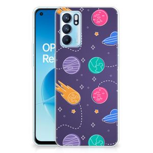 OPPO Reno 6 5G Silicone Back Cover Space