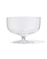 051 Ijscoupe Bergen Glas Twist Reliëf (transparant)