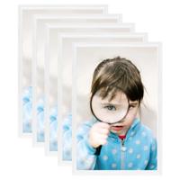 VidaXL Fotolijsten 5 st voor tafel 13x18 cm mdf wit