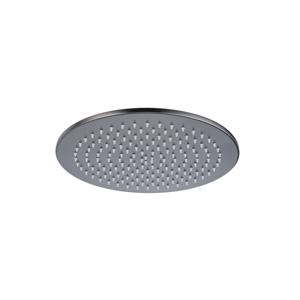 Fortifura Calvi Hoofddouche 30cm rond 6mm Geborsteld Gunmetal PVD SW1139123