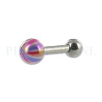 Helix strandbal rood blauw