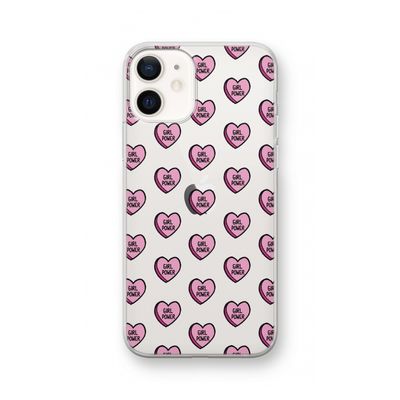 GIRL POWER: iPhone 12 Transparant Hoesje